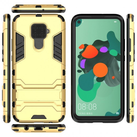 Чехол Duty Armor для Huawei Nova 5i Pro / Mate 30 Lite (золотой) Чехол Duty Armor для Huawei Nova 5i Pro / Mate 30 Lite (золотой)