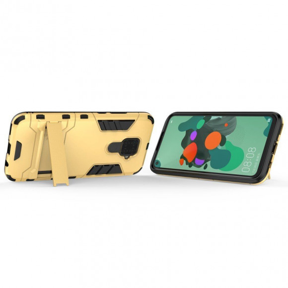 Чехол Duty Armor для Huawei Nova 5i Pro / Mate 30 Lite (золотой) Чехол Duty Armor для Huawei Nova 5i Pro / Mate 30 Lite (золотой)