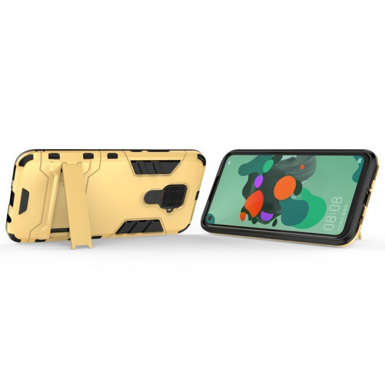 Чехол Duty Armor для Huawei Nova 5i Pro / Mate 30 Lite (золотой)