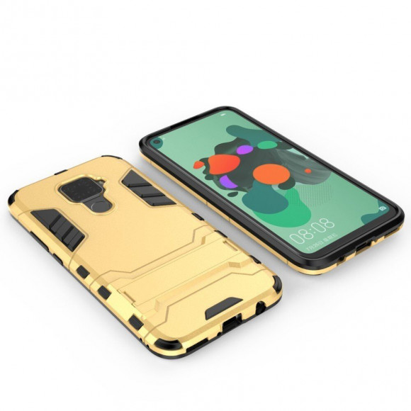 Чехол Duty Armor для Huawei Nova 5i Pro / Mate 30 Lite (золотой) Чехол Duty Armor для Huawei Nova 5i Pro / Mate 30 Lite (золотой)