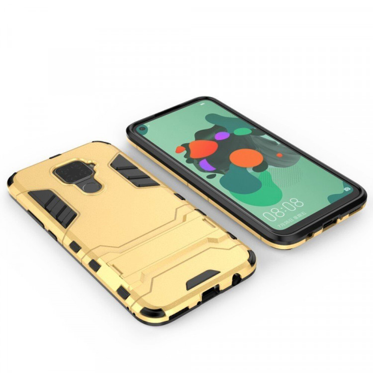 Чехол Duty Armor для Huawei Nova 5i Pro / Mate 30 Lite (золотой)