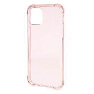 Силиконовый чехол с усиленными бортиками для iPhone 11 (розовый) Силиконовый чехол с усиленными бортиками для iPhone 11 (розовый)