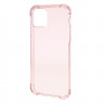 Силиконовый чехол с усиленными бортиками для iPhone 11 (розовый)
