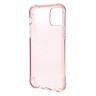 Силиконовый чехол с усиленными бортиками для iPhone 11 (розовый)