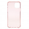 Силиконовый чехол с усиленными бортиками для iPhone 11 (розовый)