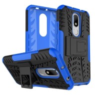 Чехол Hybrid Armor для Motorola Moto M (черный + голубой) Чехол Hybrid Armor для Motorola Moto M (черный + голубой)