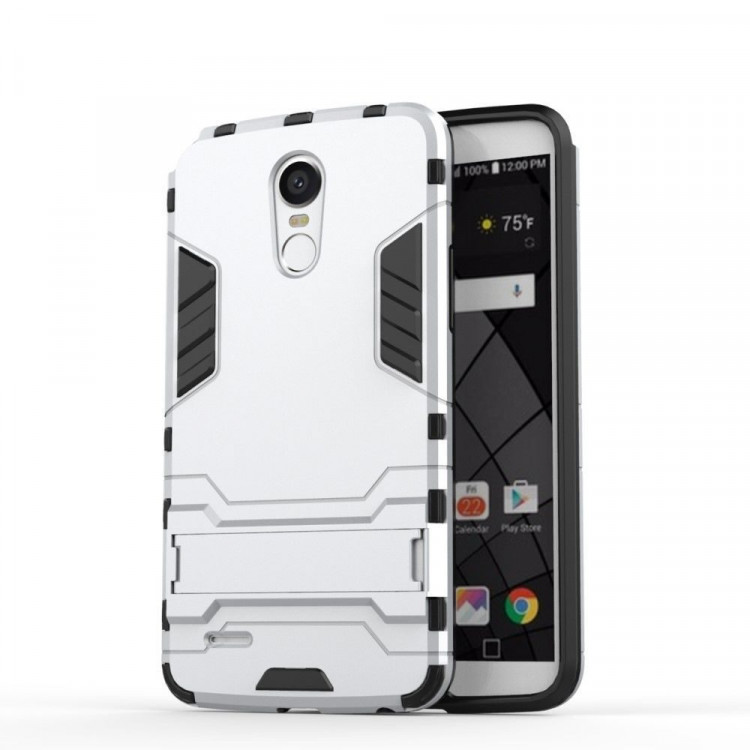 Чехол Duty Armor для LG Stylus 3 M400DY (серебряный)