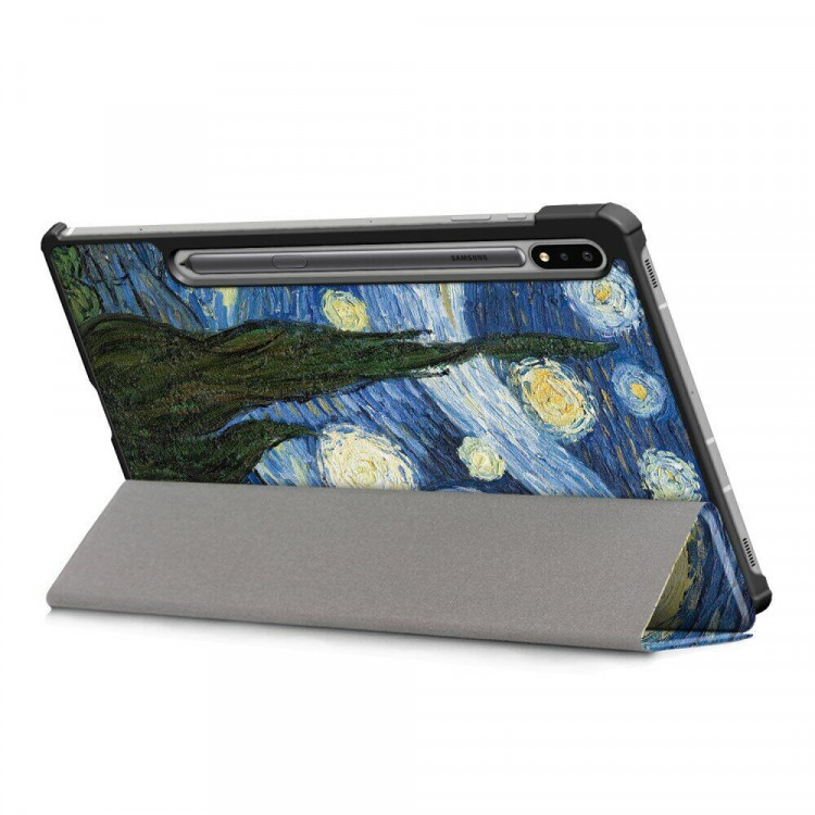 Чехол Smart Case для Samsung Galaxy Tab S7 SM-T870 / SM-T875 и Galaxy Tab S8 SM-X700 / SM-X706 (Oil Painting)