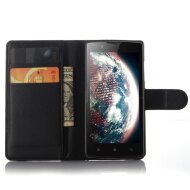 Чехол с визитницей для Lenovo A2010 (черный) Чехол с визитницей для Lenovo A2010 (черный)