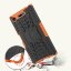 Чехол Hybrid Armor для Sony Xperia XZ1 (черный + оранжевый)
