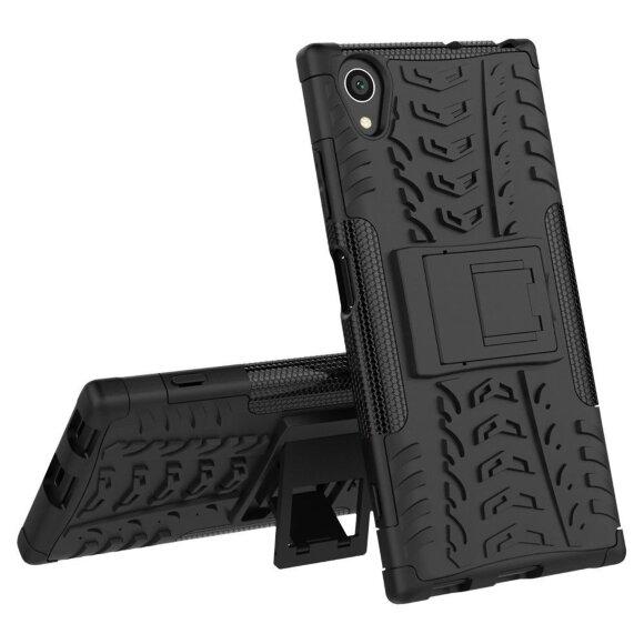 Чехол Hybrid Armor для Sony Xperia XA1 Plus (черный)
