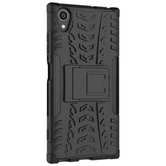 Чехол Hybrid Armor для Sony Xperia XA1 Plus (черный)