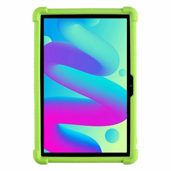 Силиконовый чехол для TCL Tab 10 HD 4G (9160G1, 9161G), TCL Tab 10L (8491X) (зеленый)