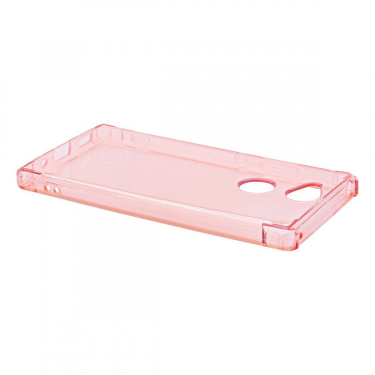 Силиконовый чехол с усиленными бортиками для Sony Xperia XA2 (розовый)