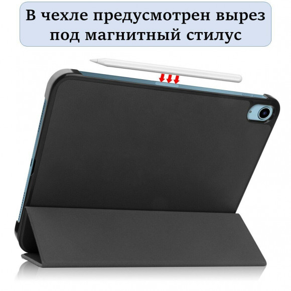 Планшетный чехол для iPad 10 2022 - 10,9 дюйма (черный)
