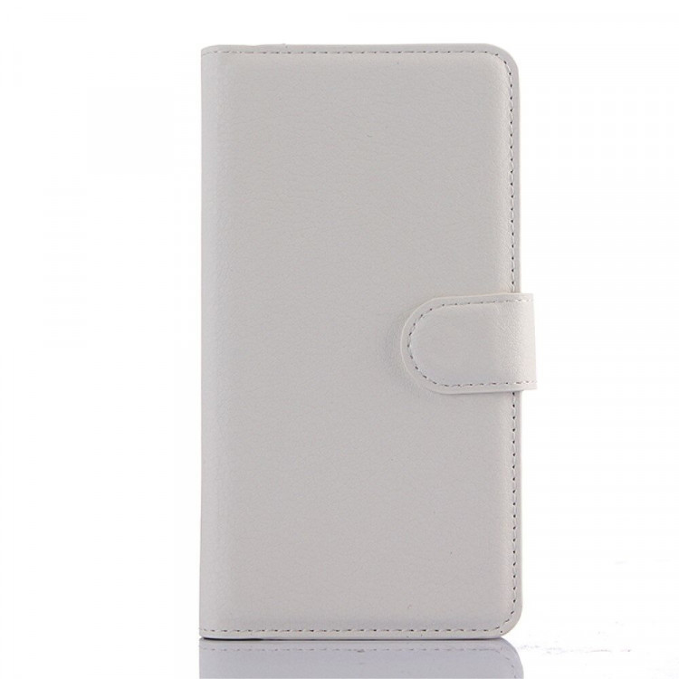 Чехол с визитницей для ZTE Blade L3 (белый)