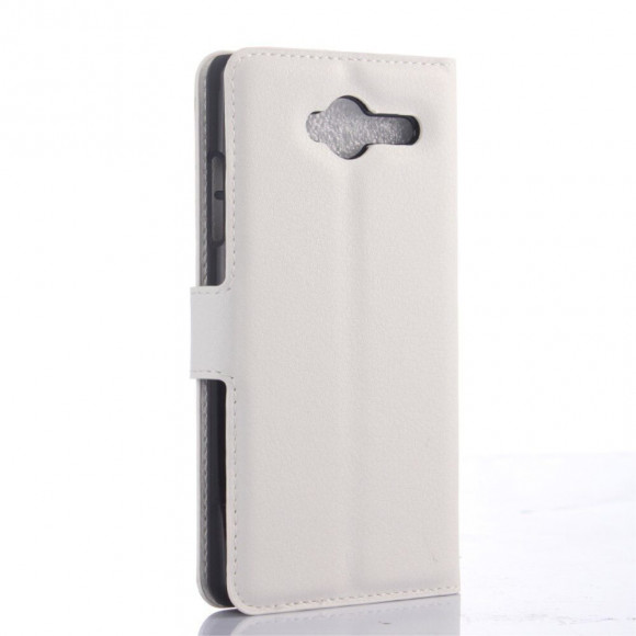 Чехол с визитницей для ZTE Blade L3 (белый)