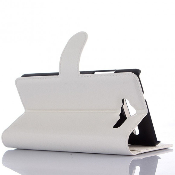 Чехол с визитницей для ZTE Blade L3 (белый)