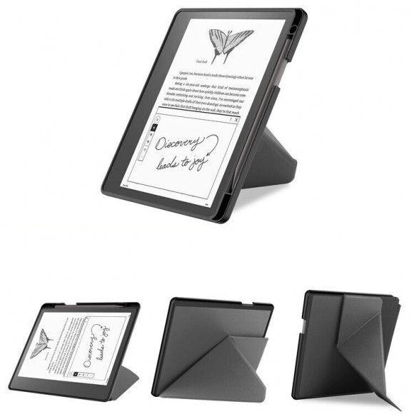 Планшетный чехол для Amazon Kindle Scribe (серый) Планшетный чехол для Amazon Kindle Scribe (серый)