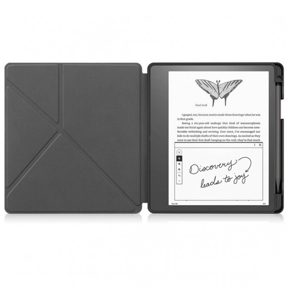 Планшетный чехол для Amazon Kindle Scribe (серый) Планшетный чехол для Amazon Kindle Scribe (серый)