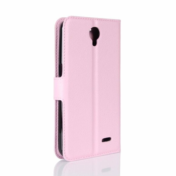 Чехол с визитницей для ZTE Prestige 2 N9136 (розовый) Чехол с визитницей для ZTE Prestige 2 N9136 (розовый)