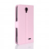 Чехол с визитницей для ZTE Prestige 2 N9136 (розовый)