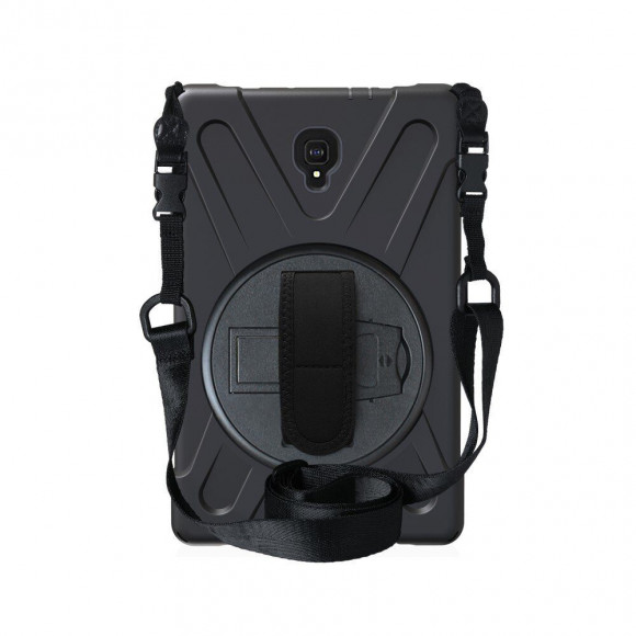 Чехол Combo Kickstand для Samsung Galaxy Tab A 10.5 (2018) SM-T590 / SM-T595 (черный) Чехол Combo Kickstand для Samsung Galaxy Tab A 10.5 (2018) SM-T590 / SM-T595 (черный)