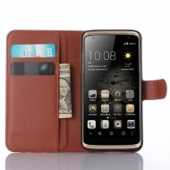 Чехол с визитницей для ZTE Axon mini (коричневый) Чехол с визитницей для ZTE Axon mini (коричневый)