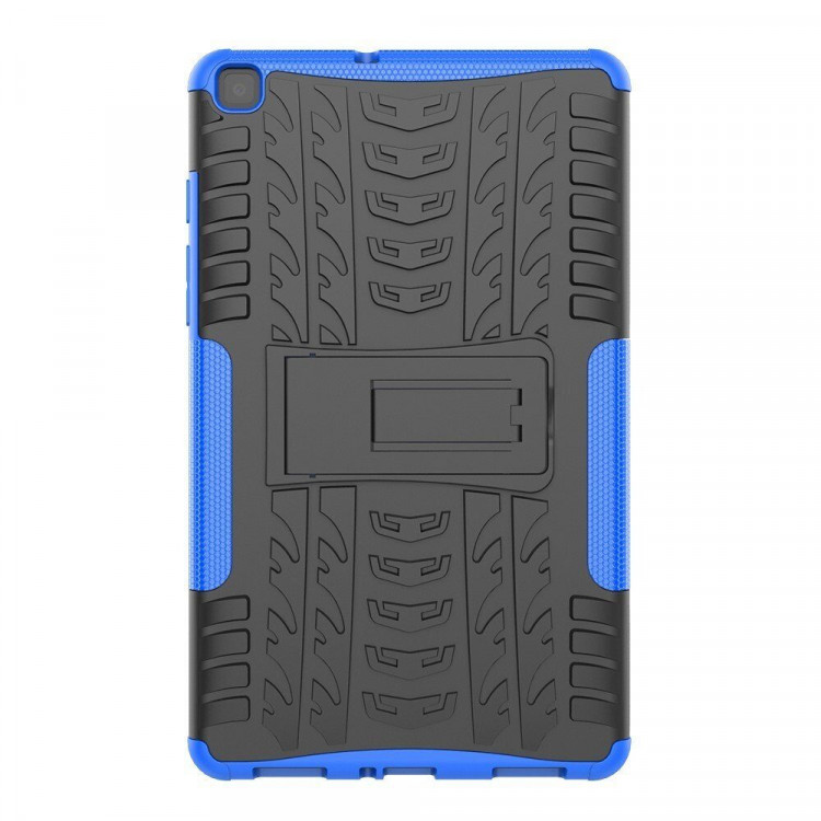 Чехол Hybrid Armor для Samsung Galaxy Tab A 8.0 (2019) T290 / T295 (черный + голубой)