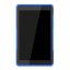 Чехол Hybrid Armor для Samsung Galaxy Tab A 8.0 (2019) T290 / T295 (черный + голубой)