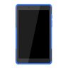 Чехол Hybrid Armor для Samsung Galaxy Tab A 8.0 (2019) T290 / T295 (черный + голубой)