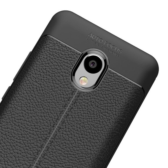 Чехол-накладка Litchi Grain для Meizu M5 Note (красный)