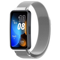 Миланский браслет для HUAWEI Band 8, HUAWEI Band 9 (серебряный)