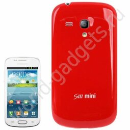Задняя крышка для Samsung Galaxy S3 mini / i8190 (красная)
