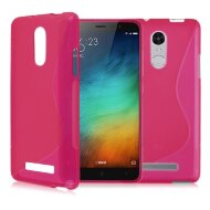 Нескользящий чехол на Xiaomi Redmi Note 3 / 3 PRO (малиновый) Нескользящий чехол на Xiaomi Redmi Note 3 / 3 PRO (малиновый)