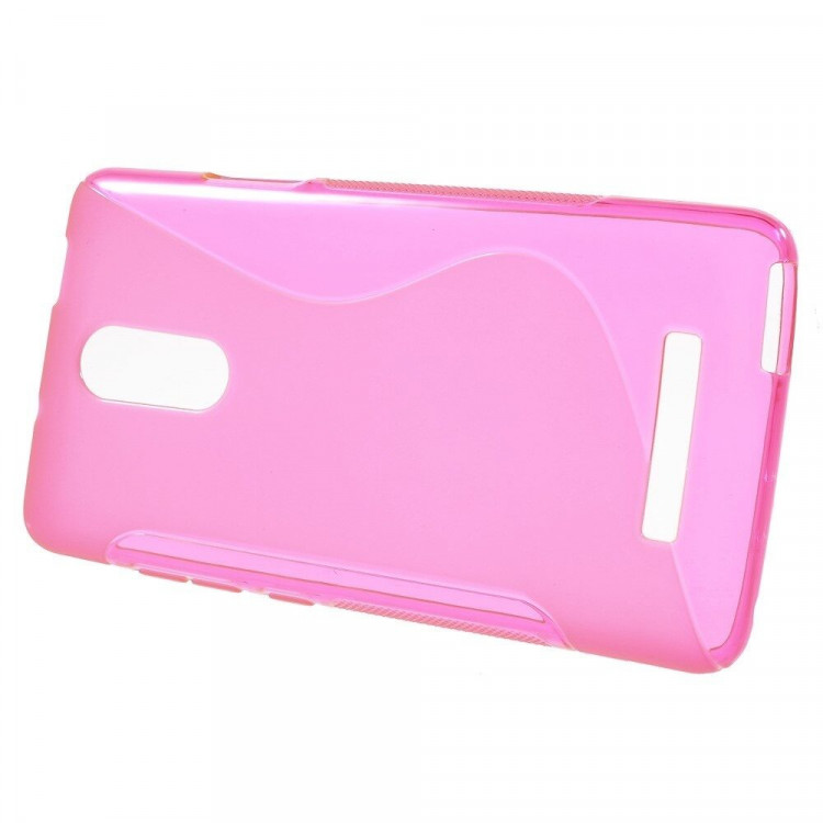 Нескользящий чехол на Xiaomi Redmi Note 3 / 3 PRO (малиновый)