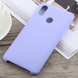 Силиконовый чехол Mobile Shell для Xiaomi Mi Max 3 (фиолетовый)