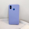 Силиконовый чехол Mobile Shell для Xiaomi Mi Max 3 (фиолетовый)