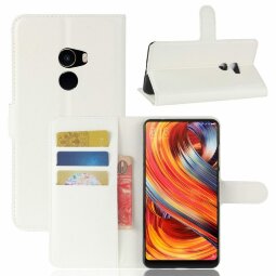 Чехол с визитницей для Xiaomi Mi Mix 2 (белый)