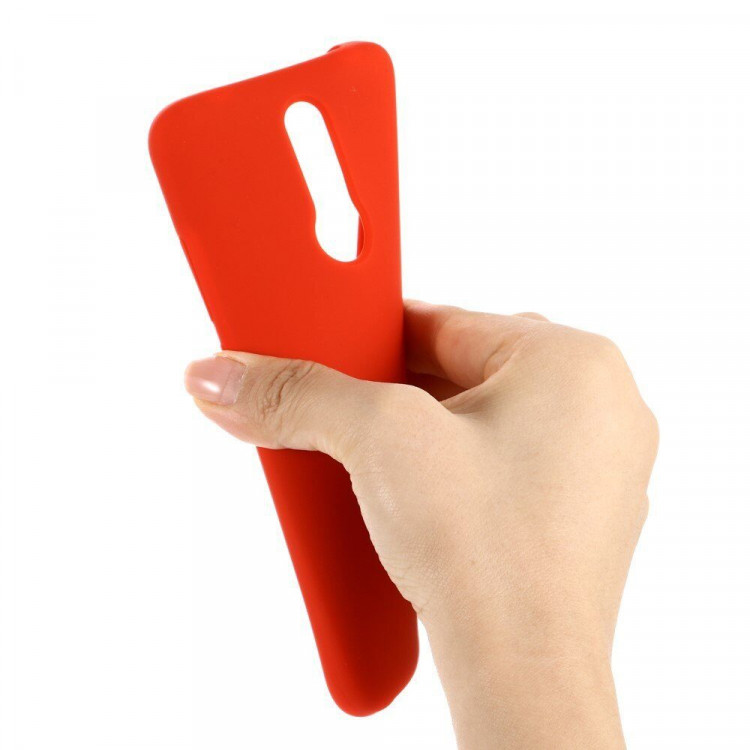 Силиконовый чехол Mobile Shell для Xiaomi Redmi 8 (красный)
