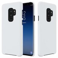 Силиконовый чехол Mobile Shell для Samsung Galaxy S9+ (Plus) (белый)