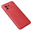 Чехол-накладка Litchi Grain для Xiaomi Mi 11 (красный)