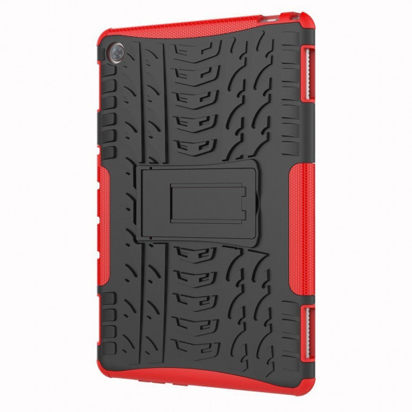 Чехол Hybrid Armor для Huawei MediaPad M5 lite 10 (черный + красный) Чехол Hybrid Armor для Huawei MediaPad M5 lite 10 (черный + красный)