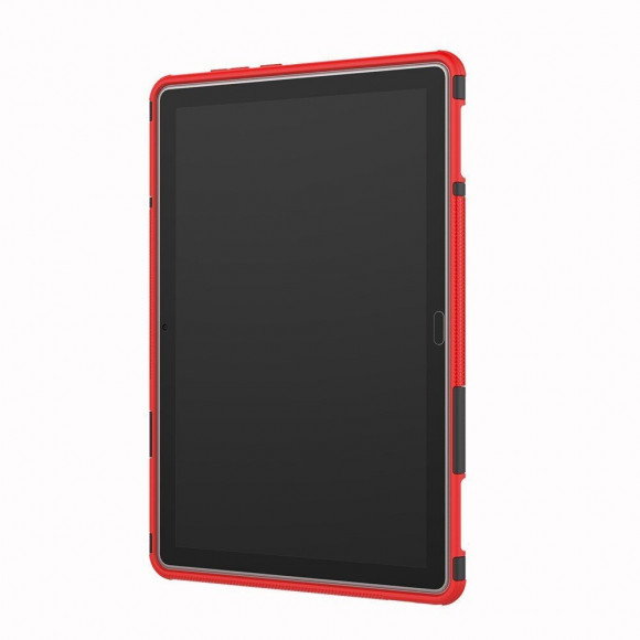 Чехол Hybrid Armor для Huawei MediaPad M5 lite 10 (черный + красный) Чехол Hybrid Armor для Huawei MediaPad M5 lite 10 (черный + красный)