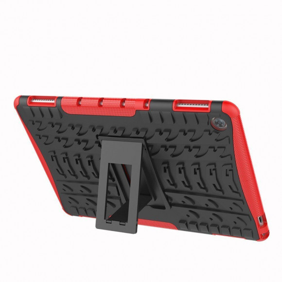 Чехол Hybrid Armor для Huawei MediaPad M5 lite 10 (черный + красный) Чехол Hybrid Armor для Huawei MediaPad M5 lite 10 (черный + красный)