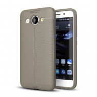 Чехол-накладка Litchi Grain для Huawei Y3 2017 (серый) Чехол-накладка Litchi Grain для Huawei Y3 2017 (серый)