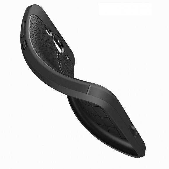 Чехол-накладка Litchi Grain для Huawei Y3 2017 (серый)