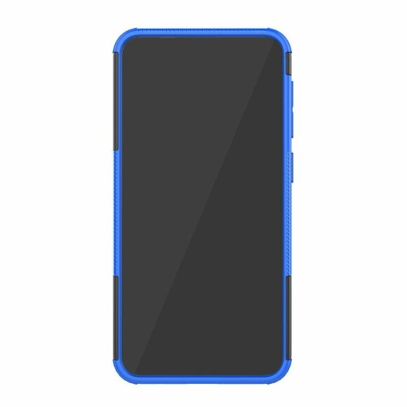 Чехол Hybrid Armor для Samsung Galaxy M10 (черный + голубой) Чехол Hybrid Armor для Samsung Galaxy M10 (черный + голубой)