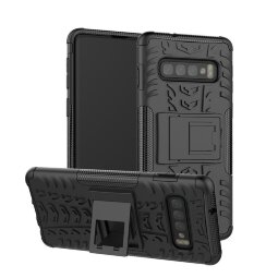 Чехол Hybrid Armor для Samsung Galaxy S10+ (Plus) (черный)