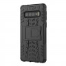 Чехол Hybrid Armor для Samsung Galaxy S10+ (Plus) (черный)